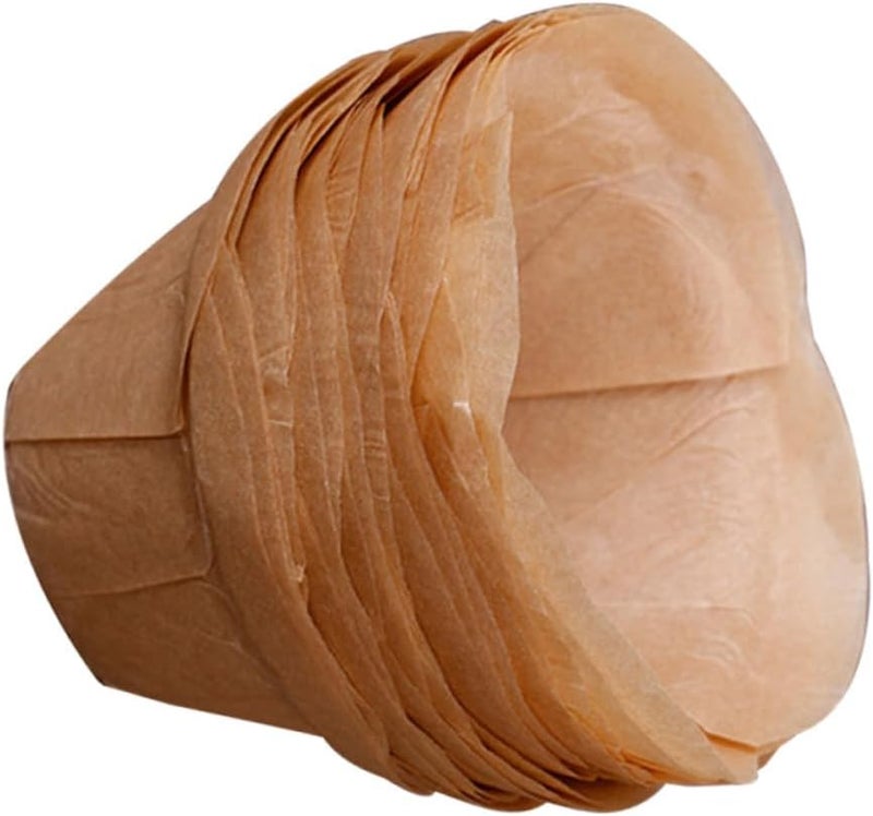 Lotus Style Cupcake Wrappers 50pcs Muffin Liners Baking Cups For Parties Events - Image 1